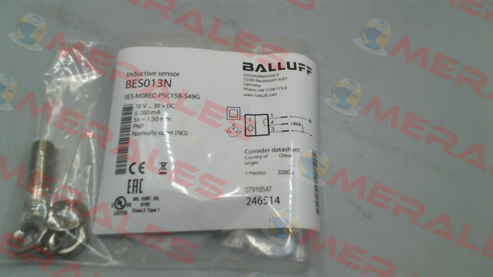 BES013N / BES M08EC-PSC15B-S49G Balluff