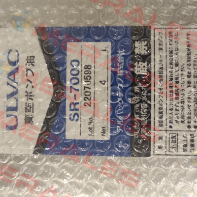 SR­7000 ULVOIL 4L can / 100007385 ULVAC