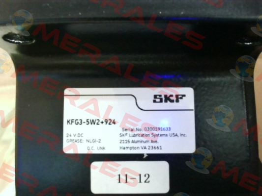 KFG3-5W2+924 Skf