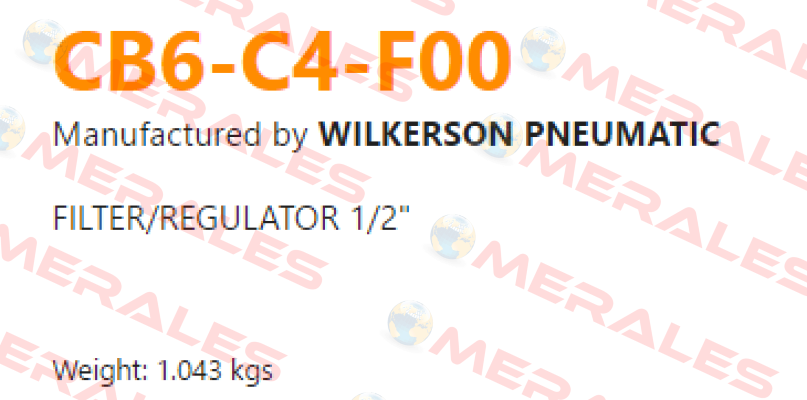 CB6-C4-F00 Wilkerson