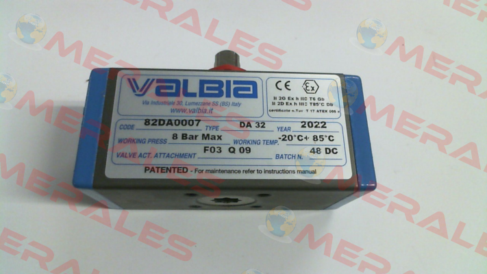 Type 82DA0007 / DA32 Valbia