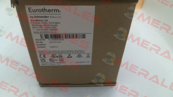 P116/CC/VH/RR/XXX Eurotherm