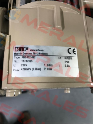 PM9812-022 NO 11787925 oem KNF