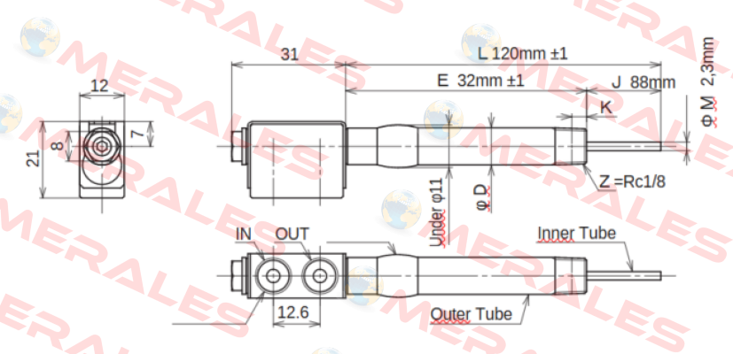 JC-KRM-10-L120-E32-J88-M2.3 Ahresty-tec