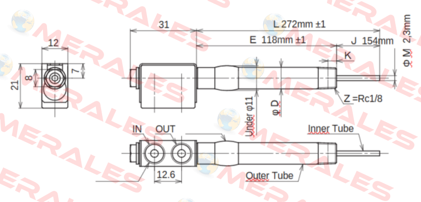 JC-KRM-10-L272-E118-J154-M2.3 Ahresty-tec