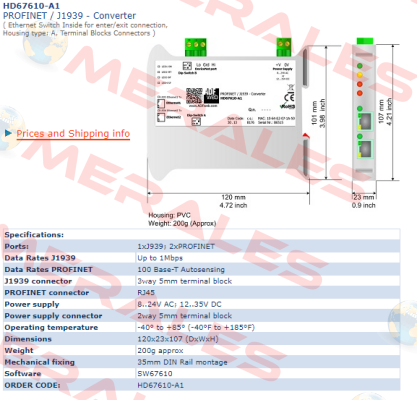 HD67610-A1 ADFweb