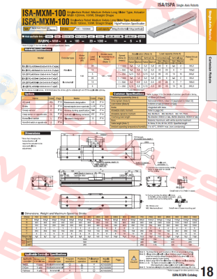 ISA-MXM-A-100-10-500-T2-M-AQ-EU IAI