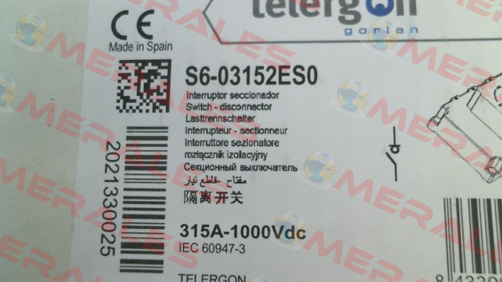 S6-03152ES0 Telergon