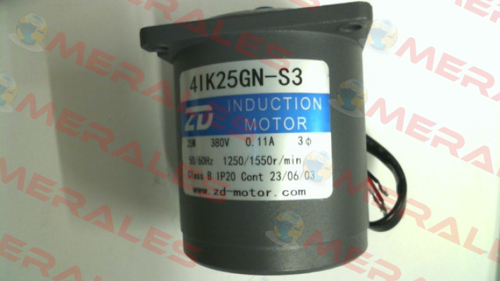 4IK25GN 0,25kW B5 ZD-Motors