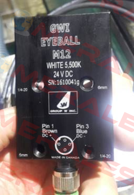 GWI EYEBALL M12   S/N:1610041g  Omron