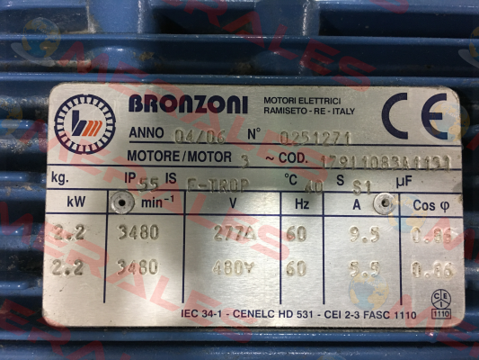 0251271 OEM  Bronzoni