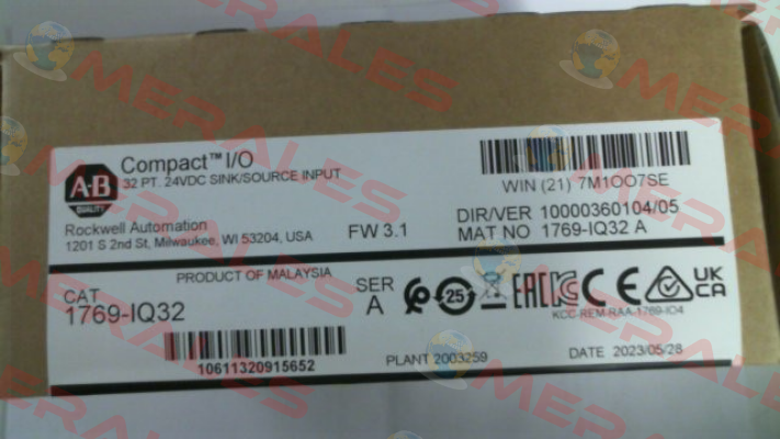 1769-IQ32 Allen Bradley (Rockwell)