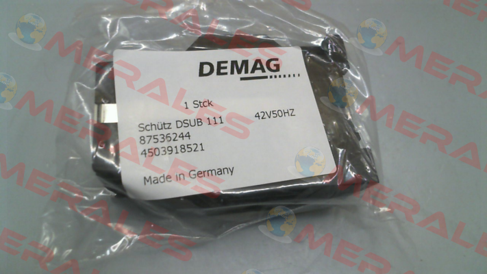 87536244 / DSUB-111 42V50HZ Mannesmann-Demag