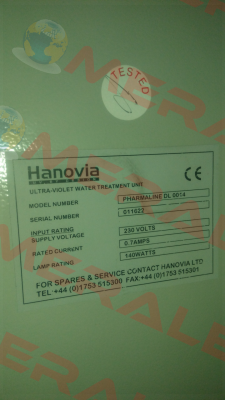 650053-2140  Hanovia