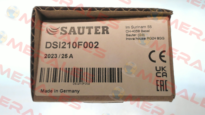 DSI210F002 Sauter