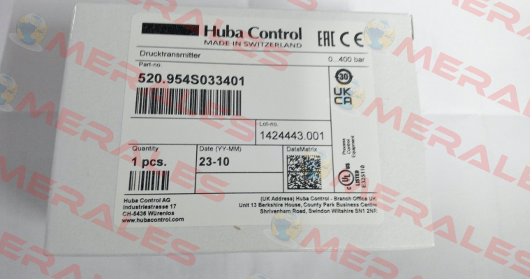 520.954S0334O1 Huba Control